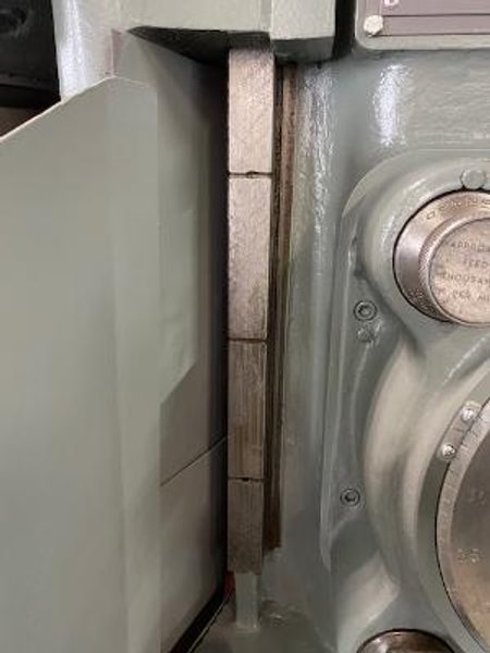 Blanchard No. 22-42 Rotary Surface Grinder, 42" Magnetic Chuck, 22" Diameter Grinding Wheel, 50 HP Spindle, 24" Under Wheel, Reconditioned & Ready!