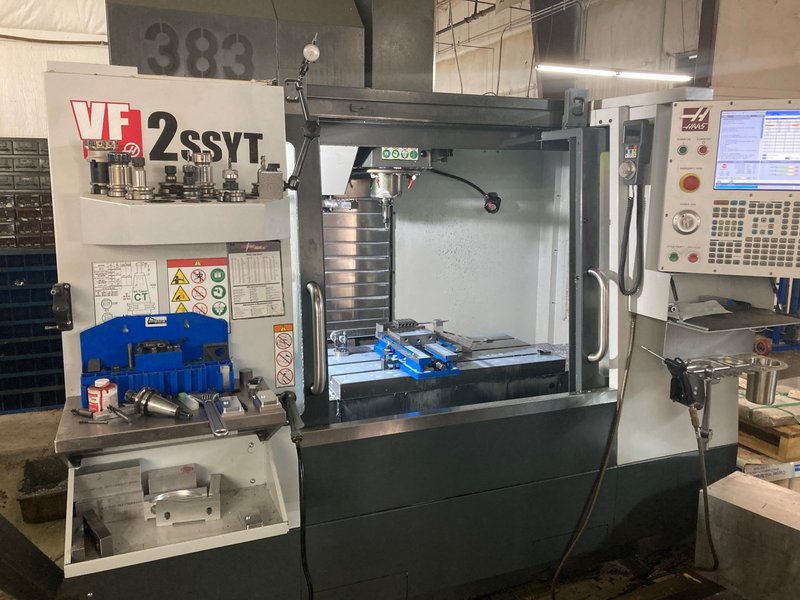 2021 HAAS VF-2SSYT Vertical Machining Centers Stock #: 81089408
