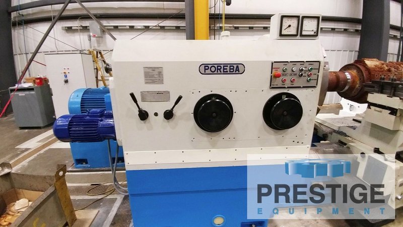 63" x 236" Poreba TCG 160/6M Heavy Duty Lathe, 40 Ton Wt Capacity, 100 HP, Remanufactured 2019 #43148
