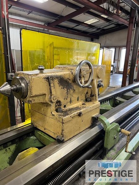 Monarch 3220,  36" Swing,  360" Centers, Taper Attachment, Threading, 28" 4-Jaw Chuck, 40 HP, (2) Steady Rests, #43328