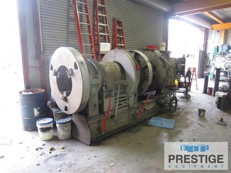 20" Landis Pip Cut Off Machine, 10" - 20" Capacity, 2.9 - 8.5 RPM, 30" Carriage Travel, 25 HP, #28467