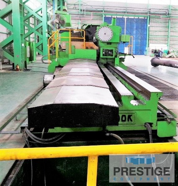 86" x 590" Hankook R70W, 250 RPM, 75 Ton Wt.Cap, 4-Way Bed, 215 HP, Fanuc 31i CNC,'10 #32465