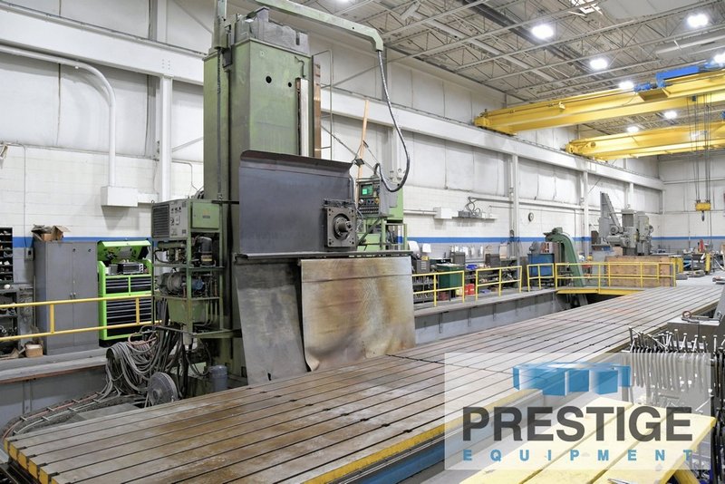 6.3" Wotan Rapid 3 CNC, X-630", Y-123", Z-34",  W-36", #50 Taper, 1250 RPM, Floor Plates, 85 HP, AB 8400 CNC, #43589