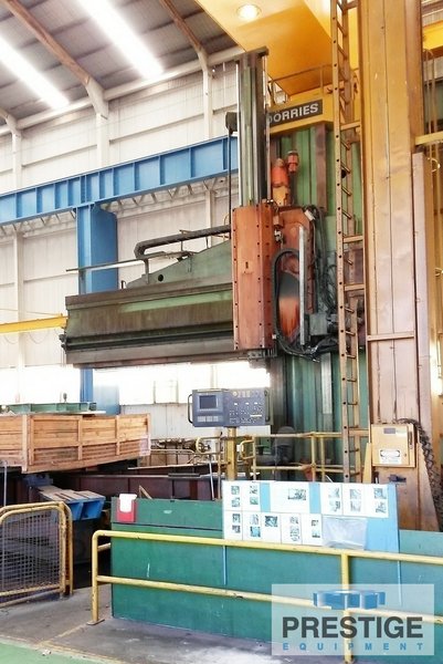 Dorries SDE600 248" Table, 566" Swing, 193" U/R, Openside, Live Spindle, 250 Ton Cap.,150HP, Siemens 840C, #32060
