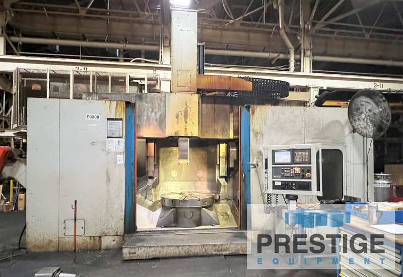 49" Giddings & Lewis VTC-1250, 26 ATC, 66" Swing, 59" Turning Height, 100 HP, Fanuc 160i, #32728