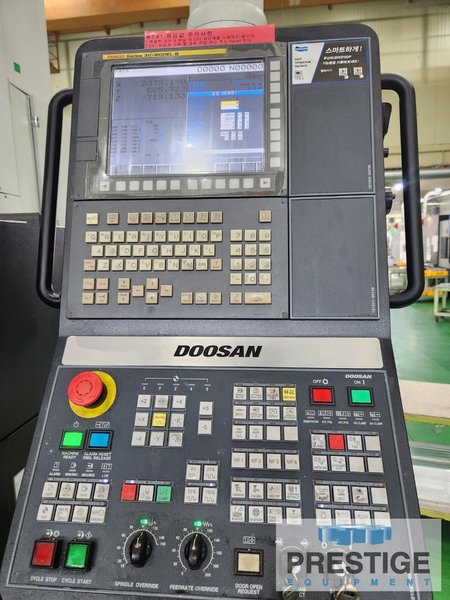 Doosan BM2740, X-157", Y-106", 106.29" B/C, 12,000 RPM, Fanuc 31iB, 40 HP, Thru Spind Coolant, 40 ATC, 2016, #43421