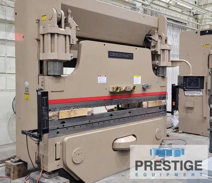 Cincinnati 350AF, 350 Ton, 144" OA, 126" B.H, 3-Axis PC Based Touch Screen Control (2010), 2-Axis HD B.G, 1990, #31961