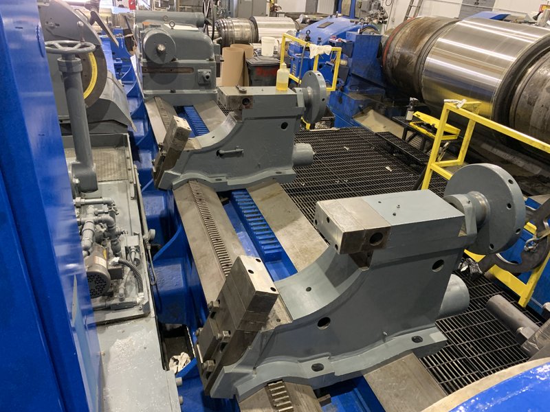 36" X 192" CINCINNATI ROLL GRINDER, NEVER USED SINCE RECONDITIONED
 S/N 58G403447-1