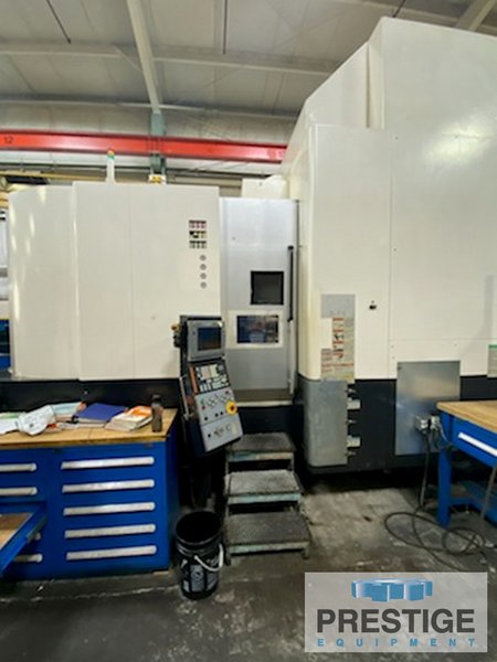 Mazak Integrex E1060V,5-Axis,X-73.8",Y-41.7",160 ATC,2APC,Spdl 10K RPM,Table 500 RPM, Mazatrol PC Fusion 640M CNC #31946