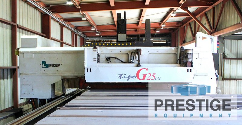 Ficep Tipo G 25 LG, Max. Cutting width 100", 20 HP Drill w/ 8-ATC, XPR300 Plasma, Oxy, Ficep Pegaso CNC, 2017 #43866