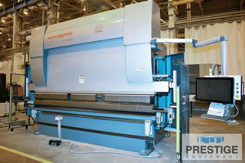 Salvagnini B3 242 Ton x 13' 7-Axis, 142" BH, 5-Axis B.G., Crowning, Clamping, Angle Measurement Sys., 2014, #31787