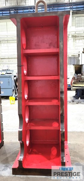 95" x 36" x 36" T-Slotted Angle Plate, 12 Horizontal T-Slots, 5 Vertical T-Slots, Fabricated, Qty 2, #43230