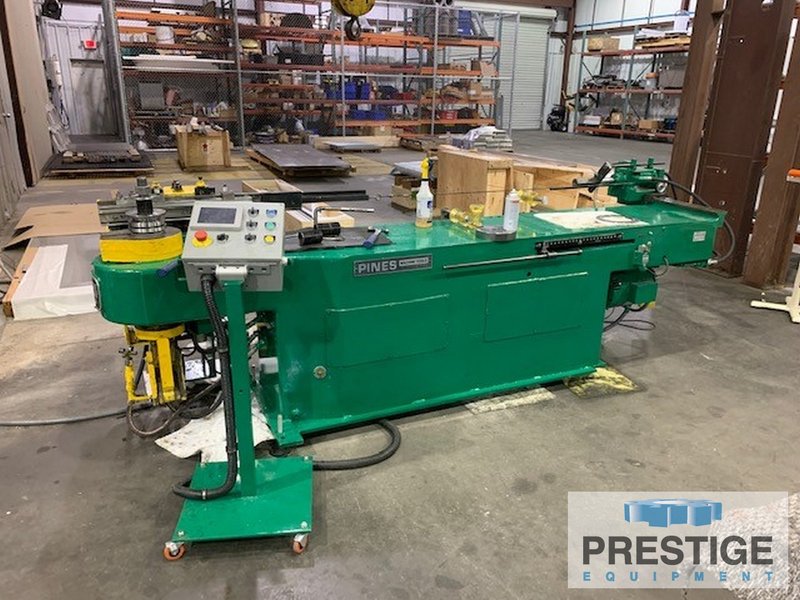 3" Pines #2 Hydraulic, 12" Max. Radius, 89" Max. Length, Pilot PLC Control (Updated 2019), Mandrel Extractor, #32288