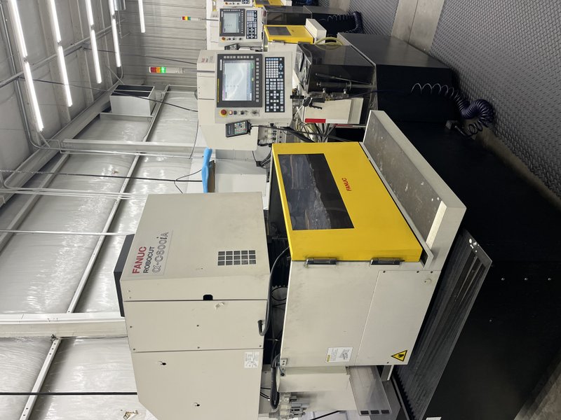 Fanuc Robocut C600iA wire EDM
 2012, Fanuc 31i-W Control, 15.1" LCD Touch Screen, World-renowned FANUC Auto-Threader