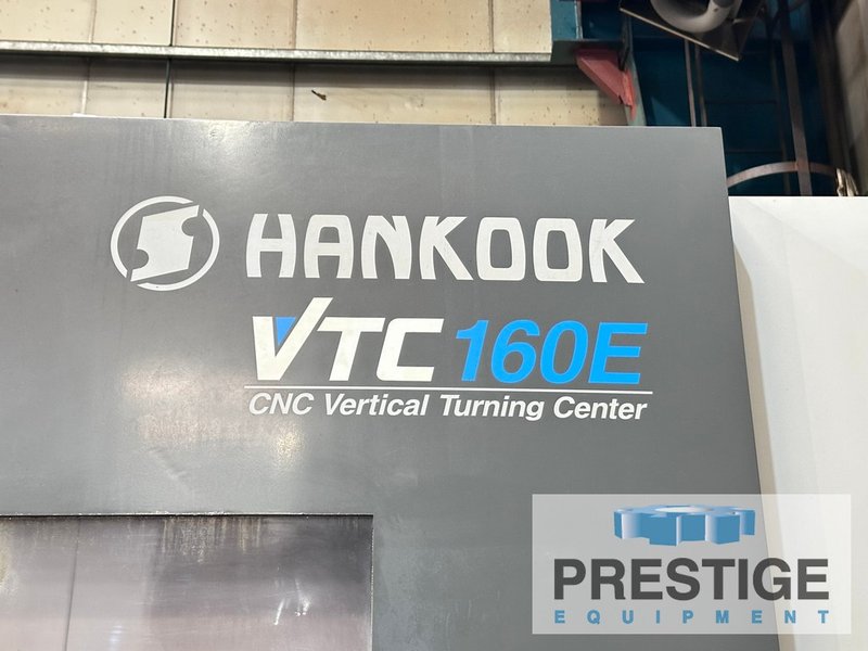 63" Hankook VTC 160E, 78" swing, Ram,  Live Milling, 12 Station ATC, Fanuc 31iA, 2011, #43537