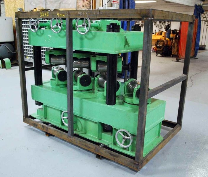 3-1/2" (88.9 mm) x .158" (4.01 mm) 6 Roll TAIYUAN Pipe Straightener