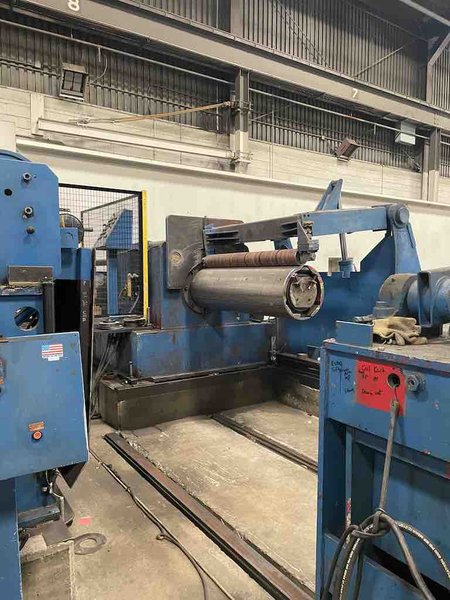 60" x .187" x 50,000Lbs Paxson Loop Slitting Line