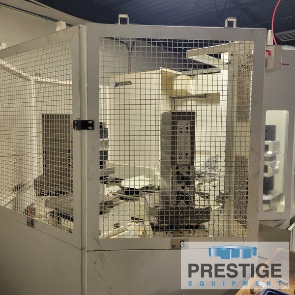 Okuma MB4000H CNC 4-Axis, X/Y-22.05, (6) Sta. APC w/ 15.7" Pallets, OSP-P300MA, 64 ATC, 15,000 RPM, Probes, 2017, #43982