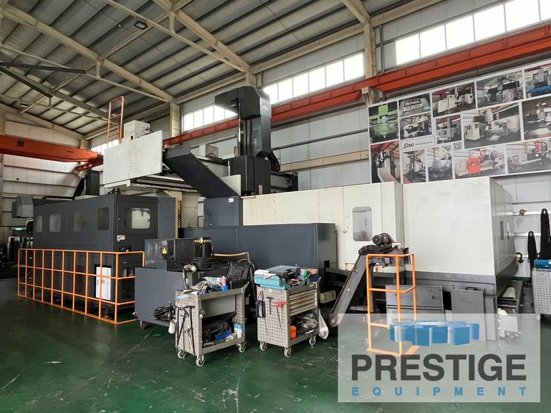AWEA HVM-5032, 5-Face, X-197", Y-153", 126" B/C, Fanuc 18i, 60 ATC, Rt. Angle Head, Universal, Hd, TSC, 2012, #43071