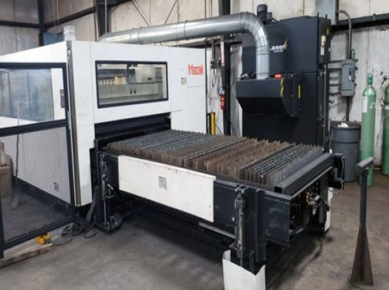 4000 WATT MAZAK OPTIPLEX 3015 LASER
MFG:2014 - APPOX: 7,000 CUT HOURS
NEW TURBO AND OPTICS APRIL 2019