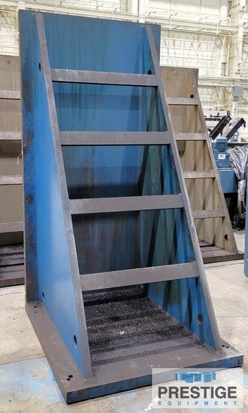 96" x 48.25" x 42.75" T-Slotted Fabricated Angle Plates, #43742