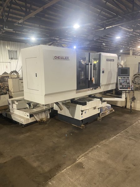 CHEVALIER #SMART-B1224III CNC 3-Axis Surface and Profile Grinder, New 2021, Ballscrew and Servo Motor Drives in all 3-axes