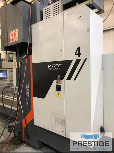 Vtec Visionwide SF3120 , 40 ATC, X-125" , Y-80" Z-39", 71" x 118" Table, Geared Head, 6000 RPM, Fanuc 31iMB, 2014 #32435