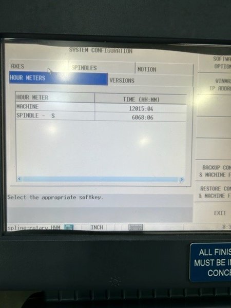 Hurco Model VMX-30i CNC Vertical Machining Center, 4-AXIS READY (NO 4TH AXIS ROTARY TABLE), New 2014