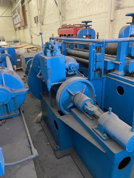 36” x .187” x 10,000Lbs Paxson Slitting Line