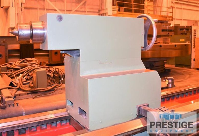 Guruptze Super-BT, 63" Swing, 74" in Gap, 393" C.C,  400 RPM, 39.37" 4-Jaw Chuck, Threading, 50HP, #31518