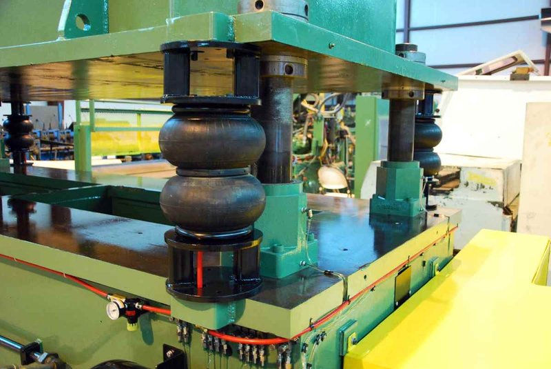 80 Ton x 2" ASC 4-Post Flying Cut Off Press