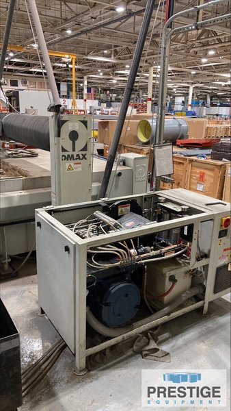 OMAX 80X, 80" x 165" Table,  60,000 PSI, 50 HP, Closed Loop System, Terrain Follower, 600 Lb. Abrasive System, #32724