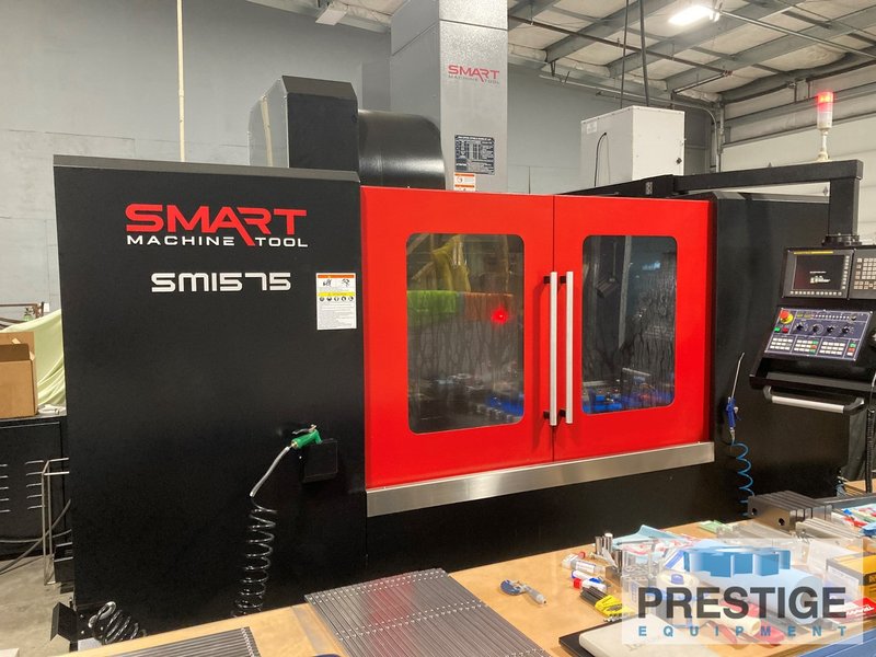 Smart SM1575 VMC, X-59", Y-29.5", Fanoc OiMF CNC, 36 ATC, TSC, Probe, 12,000 RPM, 4th Axis Prep, 2020, #31921