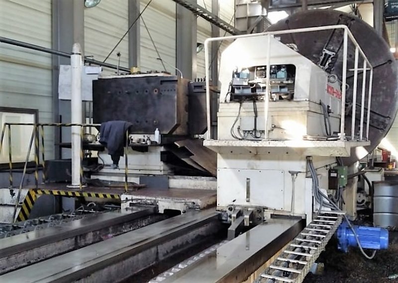 Mackintosh-Hemphill, 125" Swing, 629" C.C, 150 Ton Cap., 150 HP, Tailstock Fanuc 21i CNC, RetroFit 2012, #28706