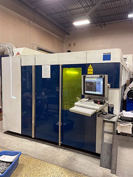 Trumpf TruLaser Model 5030 5'x10' 5000 Watt CNC Fiber Laser- Year 2012- #3222