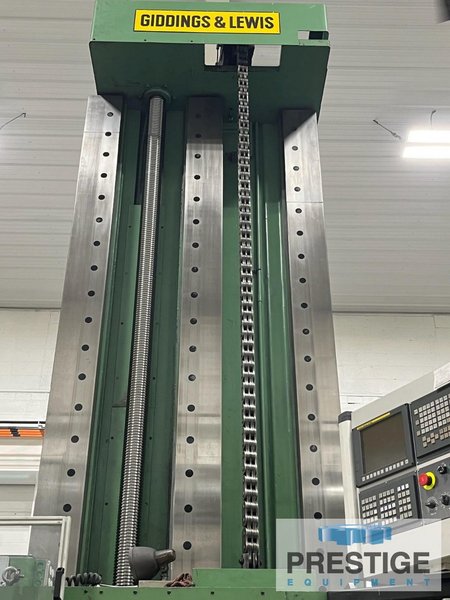 7" Giddings & Lewis, H70-T, X-168", Y-120", Z-48", 75/100 HP, Fanuc 0i-MD CNC Retrofit 2022, #32957