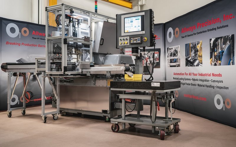 Cincinnati #2OM CNC Centerless Grinder, Remanufactured, Up to 7-Axis, 24" Grinding Wheel