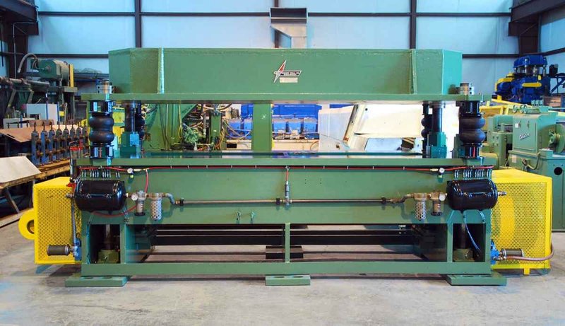 80 Ton x 2" ASC 4-Post Flying Cut Off Press