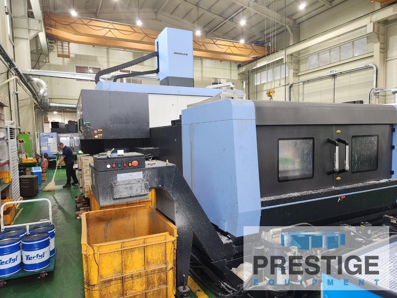 Doosan BM2740, X-157", Y-106", 106.29" B/C, 12,000 RPM, Fanuc 31iB, 40 HP, Thru Spind Coolant, 40 ATC, 2016, #43421