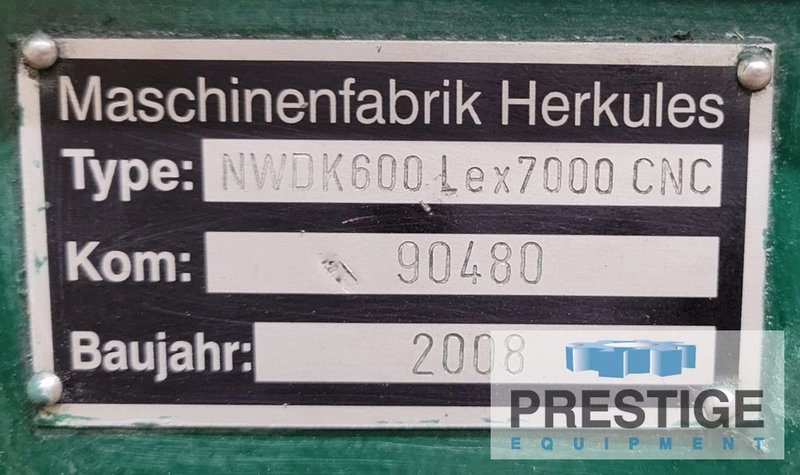 Hercules 61" x 275" CNC Roll Lathe, 280 HP, 4-Pos.Turret, Fanuc 31 CNC, #32948
