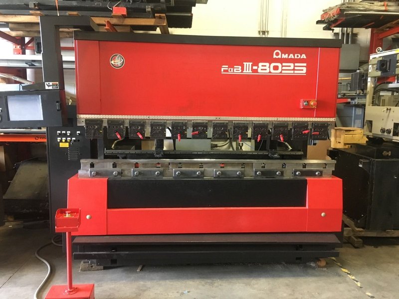 Amada FBD 80-25NT, 88 Ton, AMADA AMNC-PC Control, Year new: 2000
