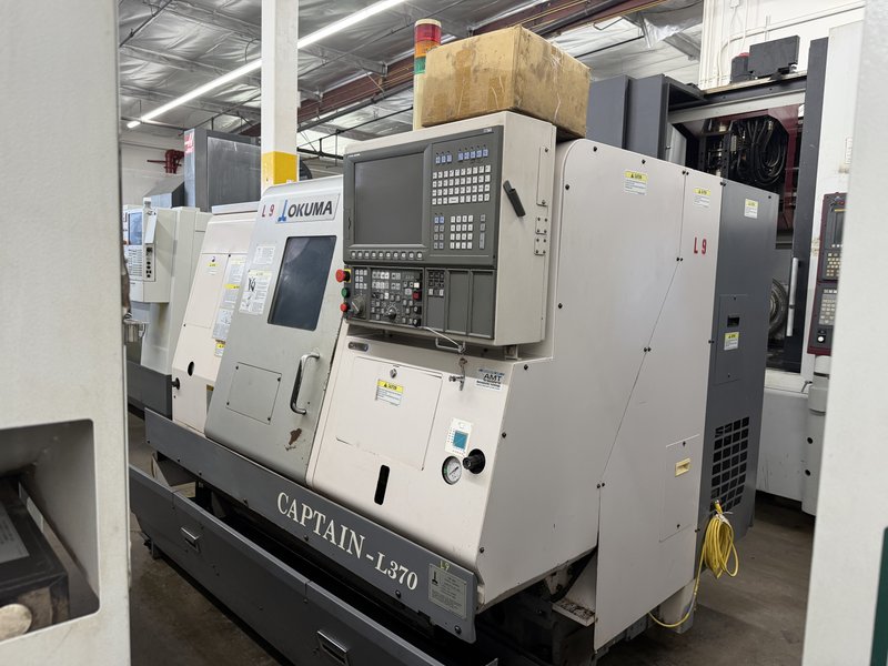 2009 OKUMA CAPTAIN L370 CNC LATHE