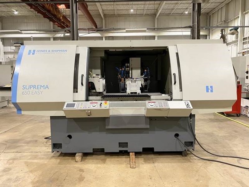 JONES & SHIPMAN SUPREMA EASY 650 M UNIVERSAL I.D./O.D. CYLINDRICAL GRINDER, NEW 2011 INSATLEED 2012, 2-OD AND 1-ID SPINDLE DESIGN
