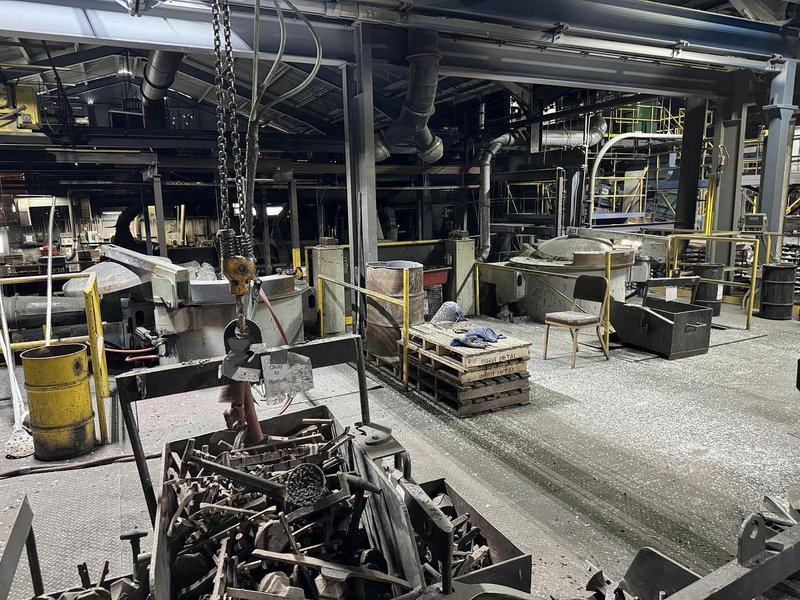 (2) AJAX TOCCO PACER II, 2.5 Ton Induction Furnaces W/ 1200 KW, 500 HZ, Touch Screen PLC Control, Lake Digital Scale, Ajax Tocco Screen PLC Controls, 2.5. Ton Capacity Steel Shell Furnaces, 1500 Kva Transformers with Switchgear