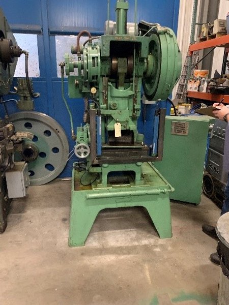 15 Ton Perkins Press, Model 15-S, S/N 31010, 1.5" Stroke, 0-600 SPM, 2.25" Slide Adj, STK# 1425