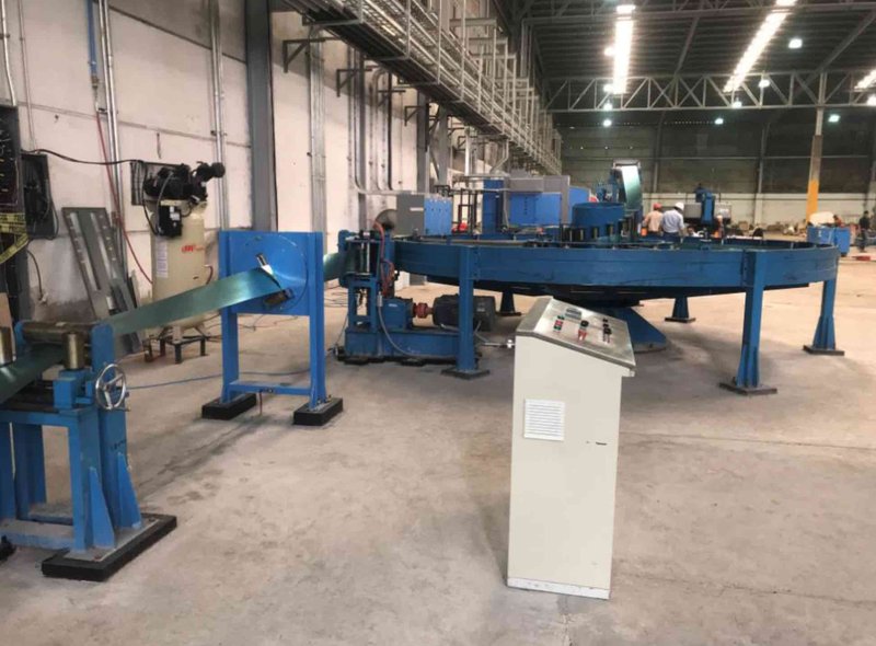 102mm x 4mm Aogang HF Tube Mill