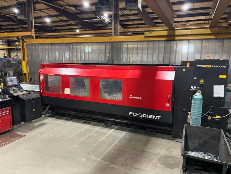 AMADA FO3015NT, 4 Kw, 120” X 60” Max Sheet Size, Fanuc AMNPC , New: 2006