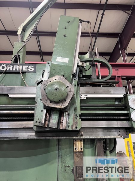 98" Dorries Vertical Boring Mill, Ram & Turret, 110" Swing, 70" Turning Height, Pendant Control, #32145