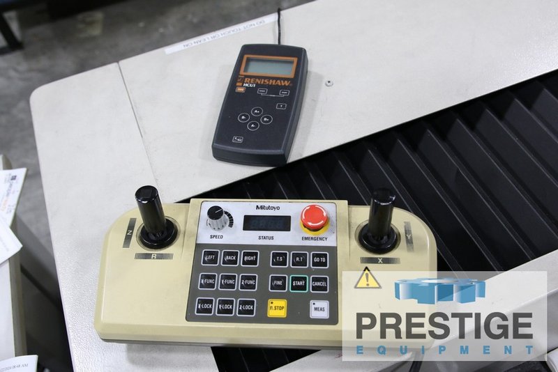 Mitutoyo Bright Apex A1220, X-47.44”, Y-118.3”, Z-39.6”, 118" x 62"  Granite Table, Renishaw Probe, S/N 1113206, #43748