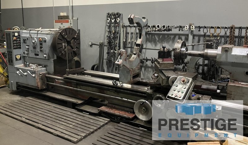 Poreba TR-135B2/6M, 53" x 236", 41" Over  C/S, 500 RPM, Steady Rests, 50 HP, #43879